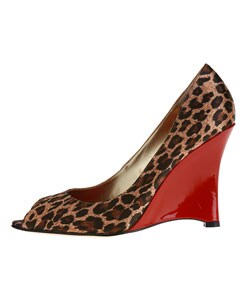JLo Carleigh II Women's Peep Toe Wedge Sandals