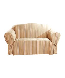 Avalon Stripe Washable Sofa Slipcover