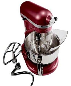 KitchenAid Metallic Red Finish Mixer
