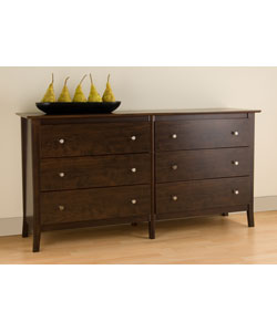Everett Espresso 6-drawer Dresser