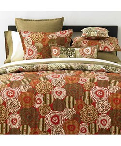 Echo Home Batik Bloom 7-piece Bedding Ensemble