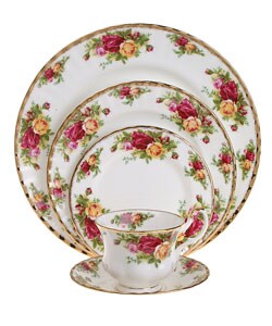 Royal Doulton Country Roses 20-piece Dish Set