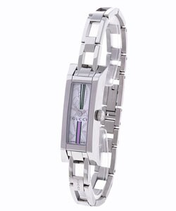 Gucci 110 G Women's White Patterned Dial Watch