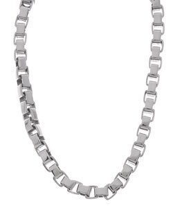 Stainless Steel Box Chain Necklace