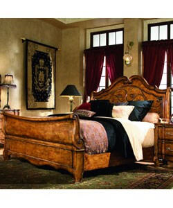 French Country California King-size Sleigh Bed