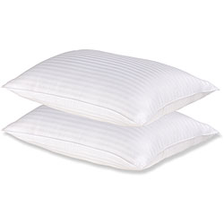 Croscill Cotton Stripe Bed Pillows (Case of 2)