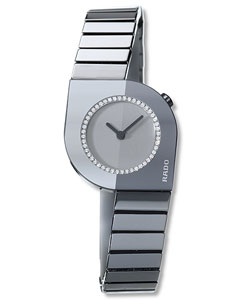 Rado Cerix Women's Grey Dial Ceramic Luxury Watch