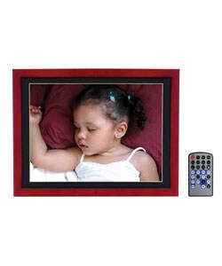 CTA Wooden 15-inch Digital Photo Frame