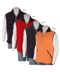 SDI Men's Full Zip Microfleece Vest