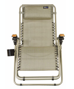 Lounge Lizard Salt & Pepper Folding Travel Chair