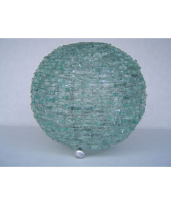 Natural Glass Ball Lamp