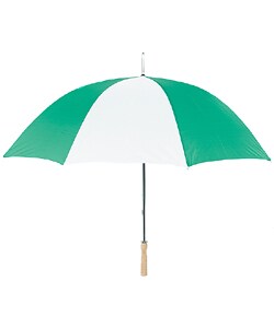 RainWorthy 60-inch Green/ White Umbrella (Case of 24)