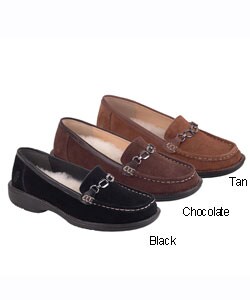 BearPaw Women's Suede Loafers