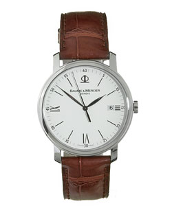 Baume & Mercier Classima Men's White Dial Watch