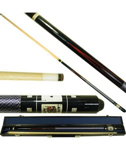 Royal Flush Black Poker Pool Stick (Pack of 4)