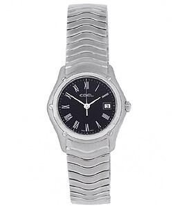 Ebel Classic Women's Black Dial Steel Watch