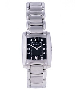 Ebel Brasilia Women's Black Dial Diamond Watch
