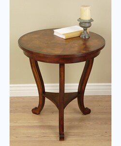 Large Burl Accent Table