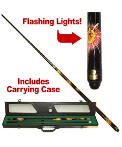 Pro Fiberglass Lighted Billiard 2-piece Pool Cue