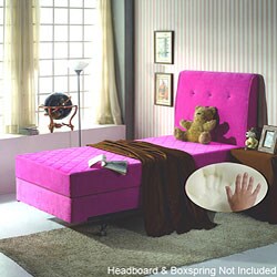 Pink 8-inch Memory Foam Full-size Mattress