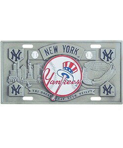 NY Yankees License Plate