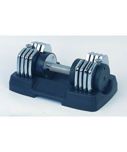 Bayou Fitness Single 50-pound Adjustable Dumbbell