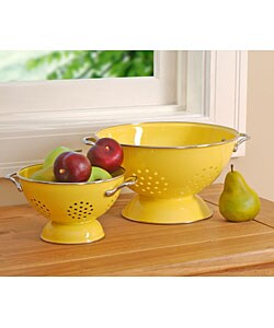 Reston Lloyd Yellow Colander Set
