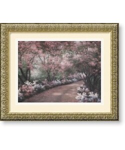 Diane Romanello Azalea Walk Framed Art Print