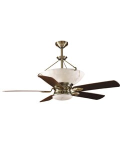 Hunter Charmaine Antique Brass Fan