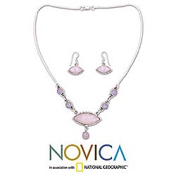Moonstone Peaceful Sky Jewelry Set (India)