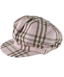 Burberry Women's Nova Check Newsboy Hat