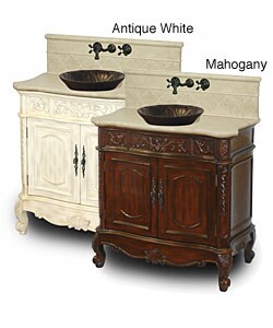 Chateau 38-inch Metal Bowl Vanity