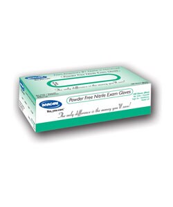 Invacare Box of 100 Small Nitrile Exam Gloves (Case of 10)