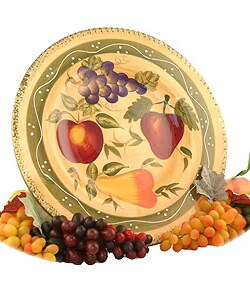 Tuscan Collection Handpainted Serving Platter