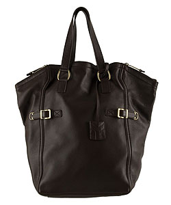 Yves St. Laurent Leather North/South 'Downtown' Tote Bag