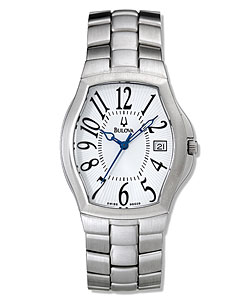 Bulova Men's Bracelet Stainless Steel Quartz Watch