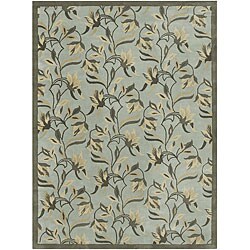 Hand-tufted Lisse Collection Wool Rug (8' x 11')