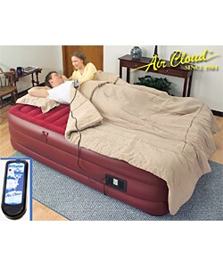 Air Cloud Raised Queen Size Air Bed with Remote