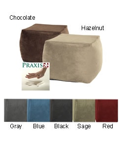 Deluxe Memory Foam Ottoman