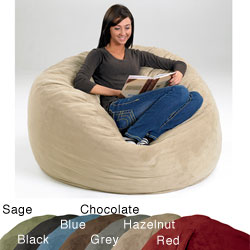 Large Memory Foam Lounge Bag Replacement Cover