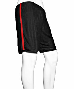 Nordic Track Men's Black/ Red Running Shorts