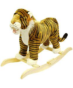 Plush Children's Rocking Tiger