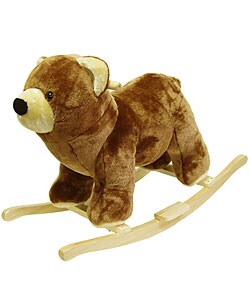 Plush Children's Rocking Bear