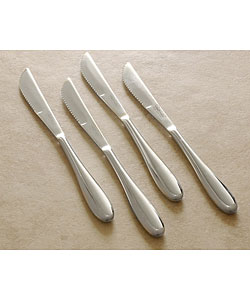 Deta Mirror 4-piece Mirror Finish Steak Knife Set