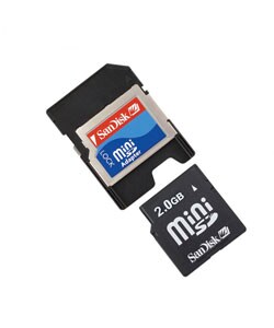 SanDisk 2GB Mini SD Memory Card