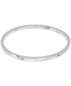 Hot Diamonds Sapphire and Diamond Bangle