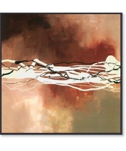 Laurie Maitland Copper Melody I Framed Canvas Art