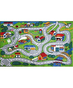 Country Fun Rug (3' 3 x 4' 10)
