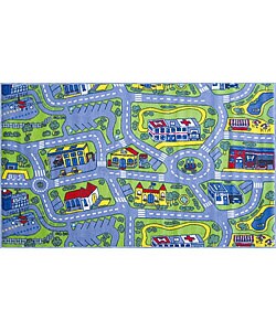 Driving Time Rug (4'3 x 6'6)