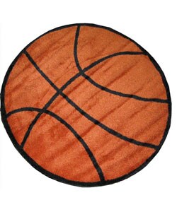 Basketball Rug (3'3 Round)